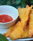 Hoành thánh chiên - món ăn sáng cho bé