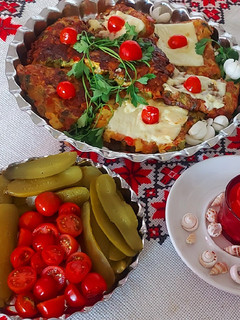 عکسی از دستور کوکوی سبزیجات و ژامبون