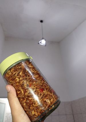 Foto resep Bawang goreng cabe asin