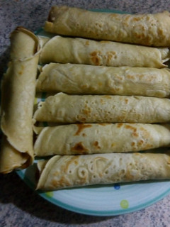 Una foto de Panqueque rellenos