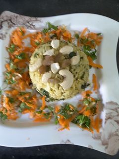 पालक पुलाव (palak pulao recipe in Hindi) रेसिपी मुख्य फोटो