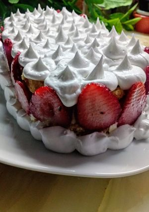 Una foto de Postre de Crema Tiramisú