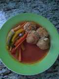 Albóndigas o tortitas de pollo