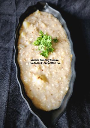 A picture of Buckwheat Vrat Khichdi.
