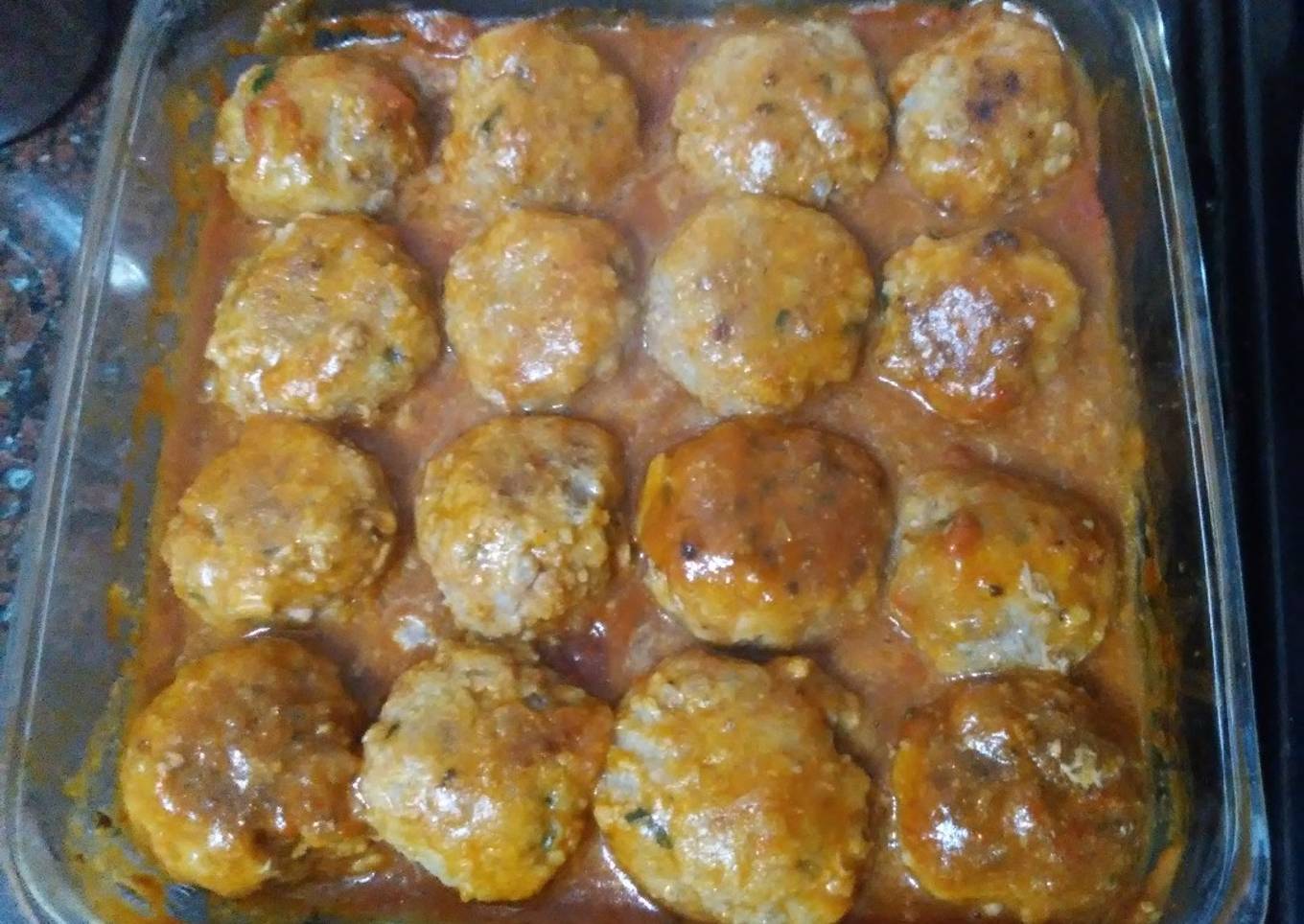 Albóndigas en salsa