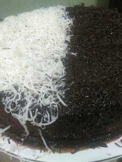 Foto resep Steam Chocolate Cake with Ganache