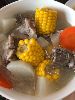清甜蘿蔔排骨湯 的食譜成品照片