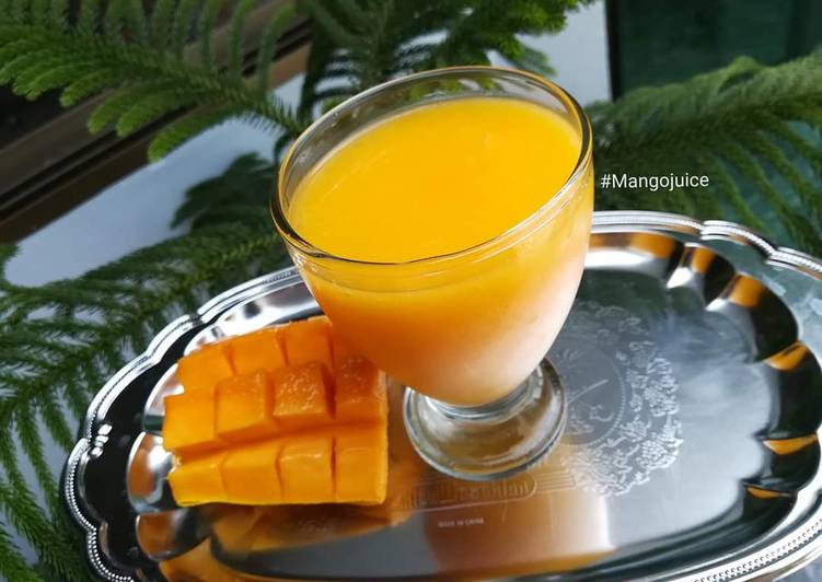 Recipe of Any-night-of-the-week Mango Juice