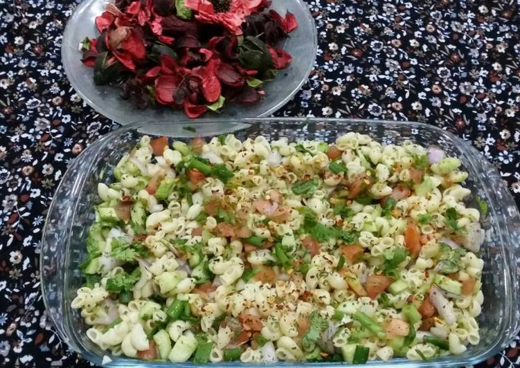 Steps to Prepare Ultimate Macaroni and Vegetable Salad
