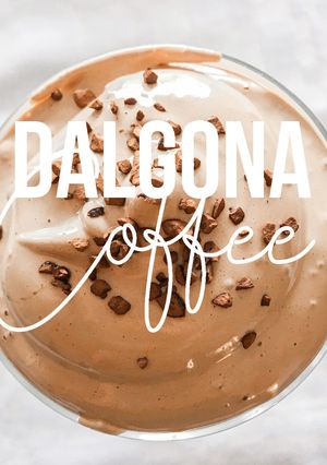 A picture of [The New TikTok Craze] The Dalgona Coffee: With Only 3 Ingredients.