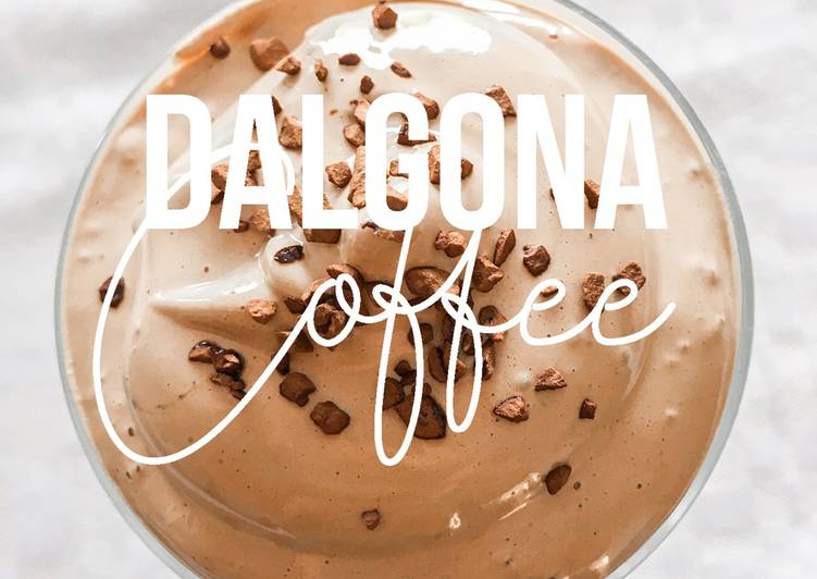 How to Make Award-winning [The New TikTok Craze] The Dalgona Coffee: With Only 3 Ingredients