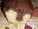 Budín marmolado