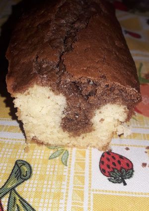 Una foto de Budín marmolado
