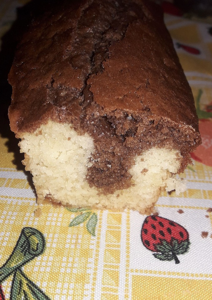 Una foto de Budín marmolado