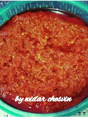 Foto resep Sambal terasi pedas