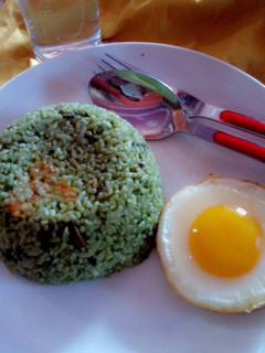 Foto resep Nasi Goreng Ijo (Bayam)