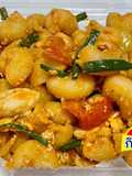 ผัดมักกะโรนีไก่