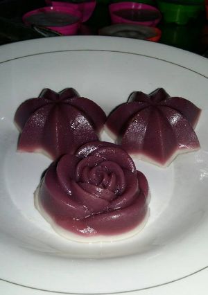 Foto resep Kue Talam Ubi Ungu