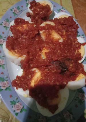 Foto resep Telur Balado Simple