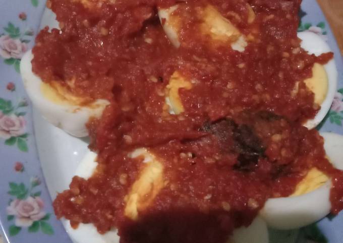 Resep Telur Balado Simple Anti Gagal