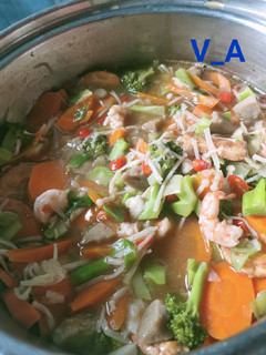 Foto resep Sapo Tahu Jamur Enoki Udang