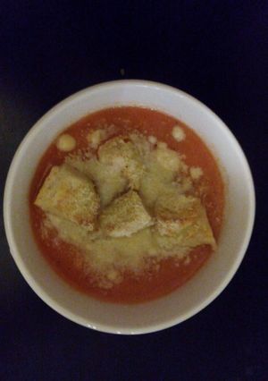 Foto resep Sup Tomat Pedas