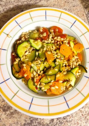Foto di Orzo all'ortolana