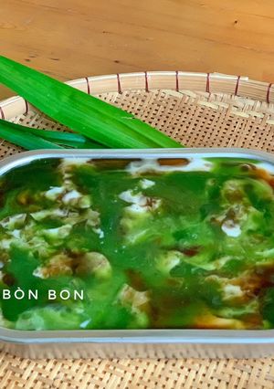 Hình của món Rau Câu Sơn Thuỷ.