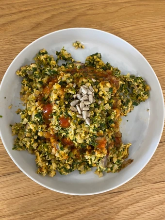 Easy Steps to Prepare Recipes Caulinach egg fried rice the So Delicious Appealing.