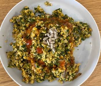 Easy Fast Cooking Caulinach eggo fried rice Delicious Simple