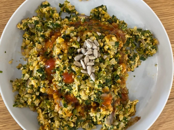 Easy Steps to Prepare Recipes Caulinach egg fried rice the So Delicious Appealing.