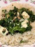 Kale en arroz