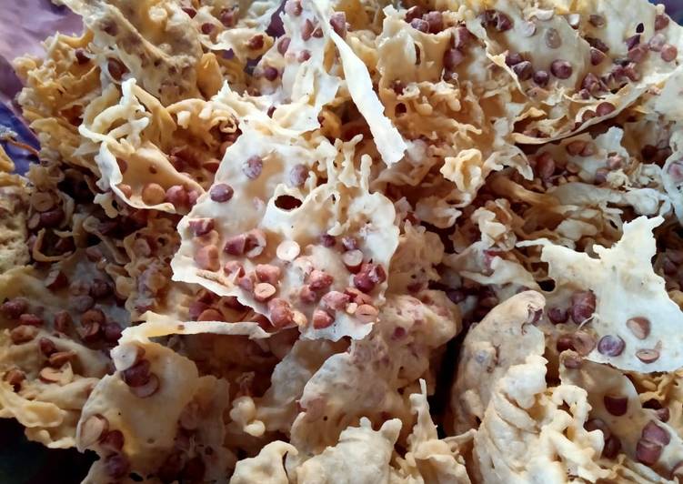 Resep Peyek Kacang Super Renyah Enak Terbaru