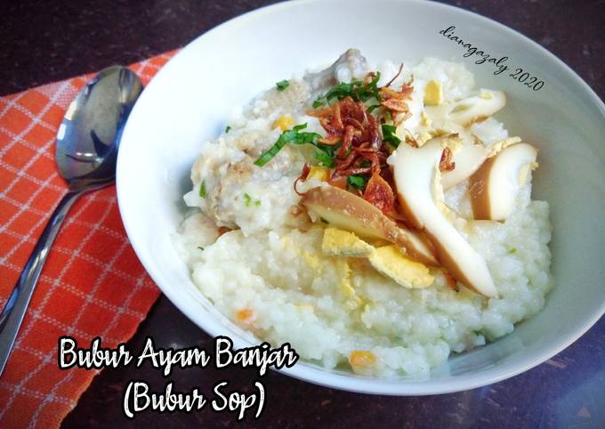 Resep Bubur Ayam Banjar Bubur Sop Oleh Diana Az Cookpad 8053