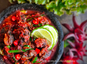 Foto resep Kerang Rebus Sambal Rosella