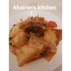 A picture of Cabbage stew.