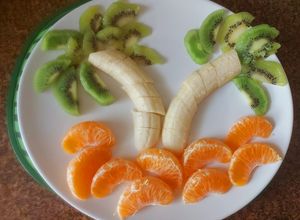 Foto de Salada de mexerica, banana e kiwi