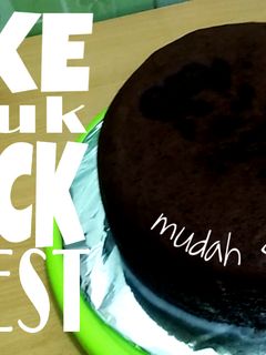 Foto resep Membuat Cake untuk bahan Black Forest, Kue Ultah dll
