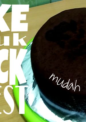 Foto resep Membuat Cake untuk bahan Black Forest, Kue Ultah dll