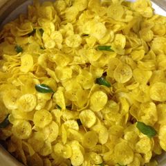 A picture of Kaya Varuthathu/Banana Chips.