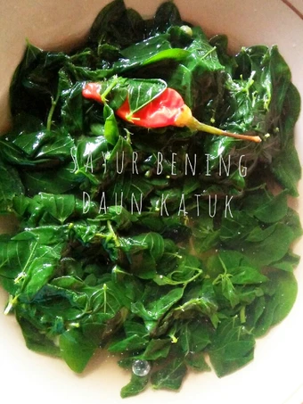 Langkah Gampang Membuat Resep  #185. Sayur Bening Daun Katuk yang Lezat Sekali, Enak