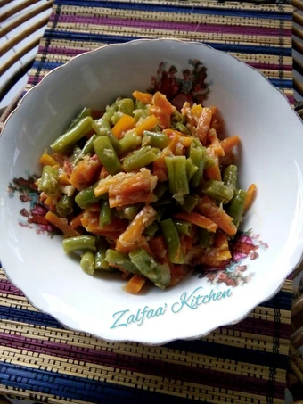 Cara Mudah Menyiapkan Resep Tumis Wortel &amp; Buncis yang Uenak Anti Ribet, Menggugah Selera