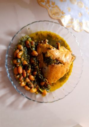 عکسی از دستور قرمه سبزی