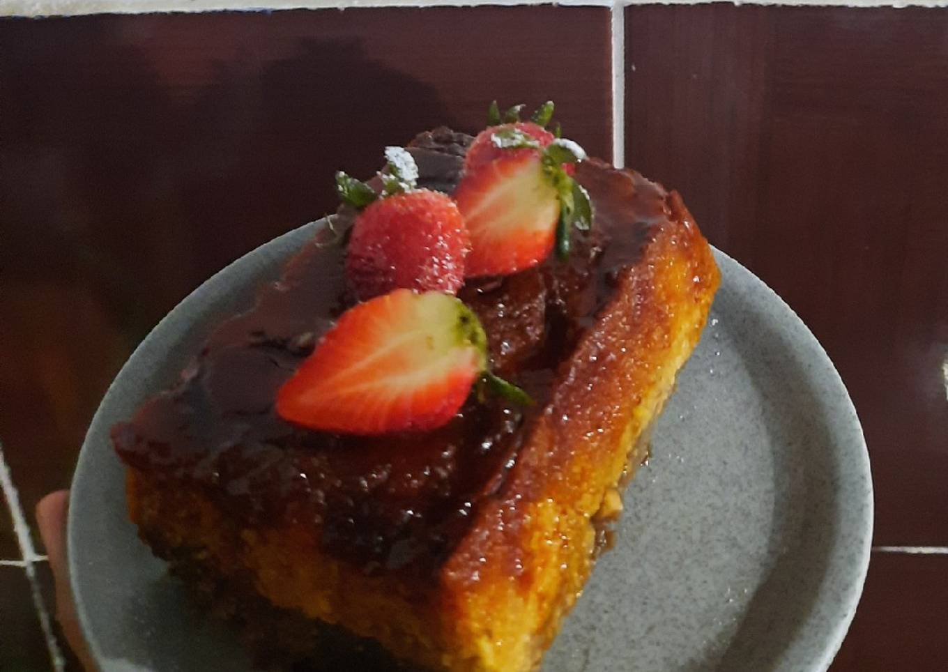 Pastel imposible / Chocoflan