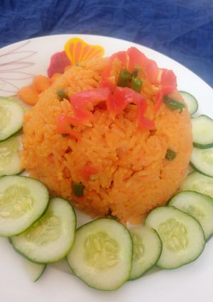 Jollop din shinkafa ainihin hoton girkin