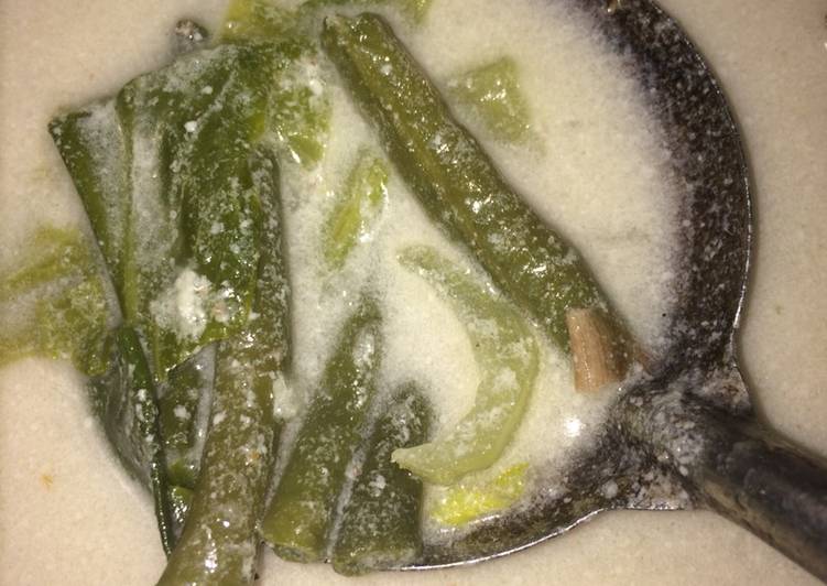 Bagaimana Membuat Sayur bobor pokcoy dan kacang panjang yang Enak