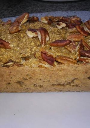 Una foto de Pan de avena, banana y nuez