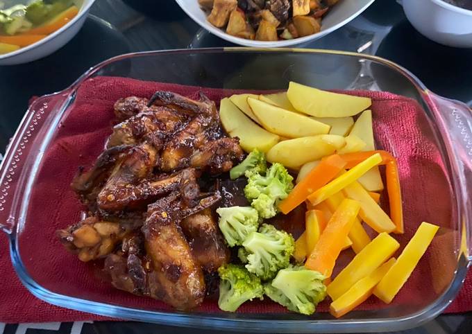 Resep: Ayam Manis Panggang Oven Irit Untuk Jualan