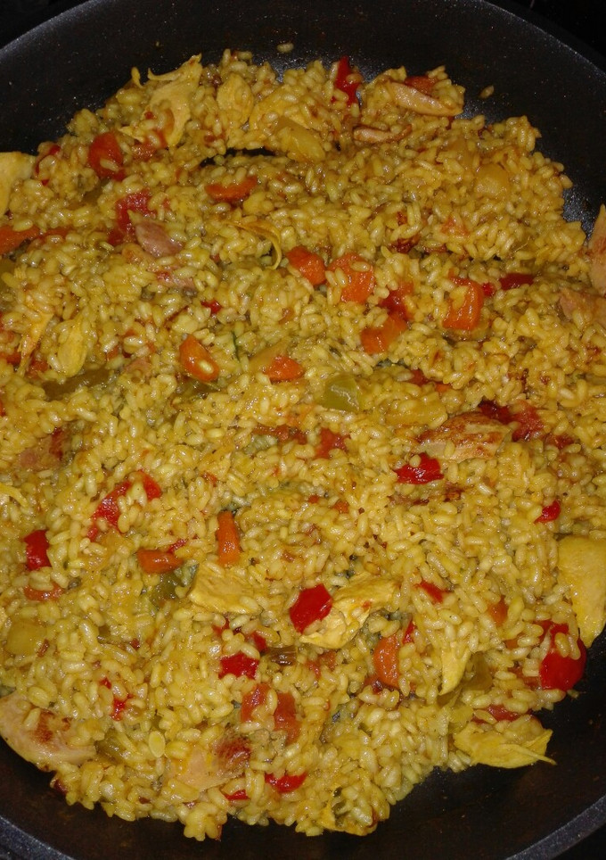 Una foto de Arroz con verduras