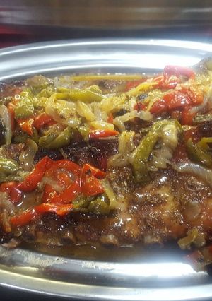 Foto principal de Costillar al horno con verduras